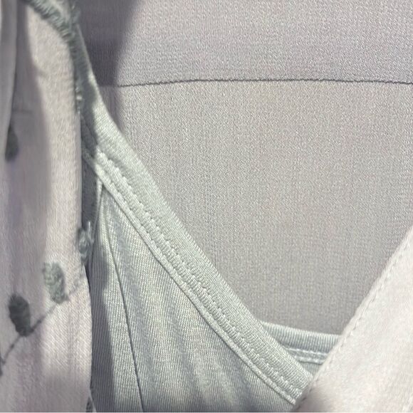 Soft Surroundings Mallorca embroidered sheer maxi dress size S NWT - Picture 6 of 10